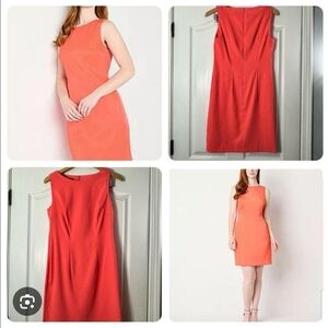 ALYX WOMEN'S CORAL SLEEVELESS DRESS SIZE 16P